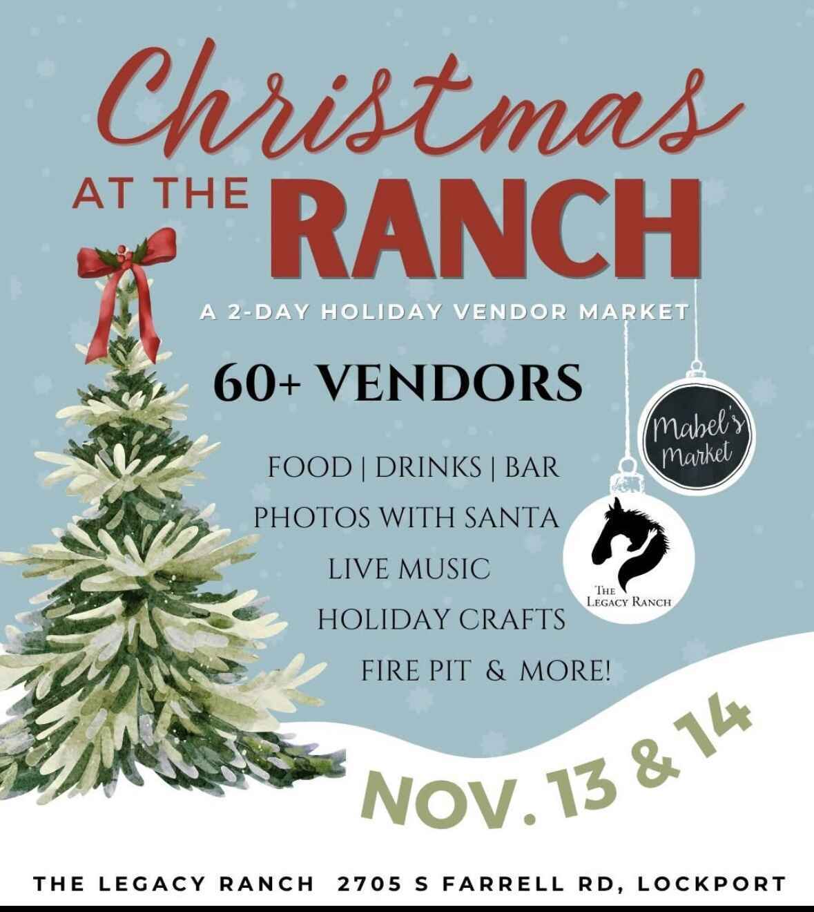 Christmas at the Ranch-A Holiday Vendor Market image