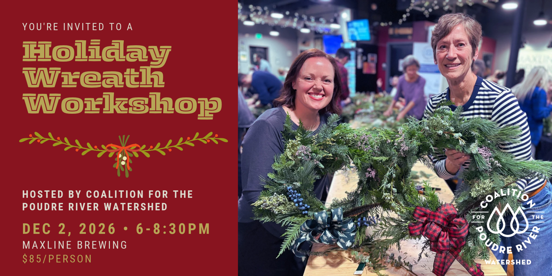 2026 Holiday Wreath Workshop image