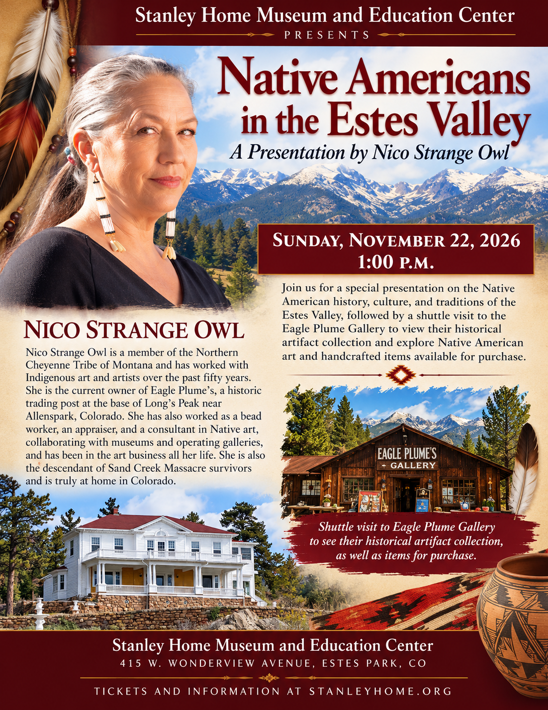 Historic Stanley Home Foundation - Native Americans in the Estes Valley