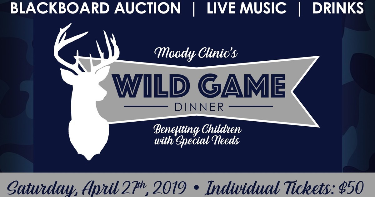 BROWNSVILLE SOCIETY FOR CRIPPLED CHILDREN INCORPORATED Wild Game Dinner