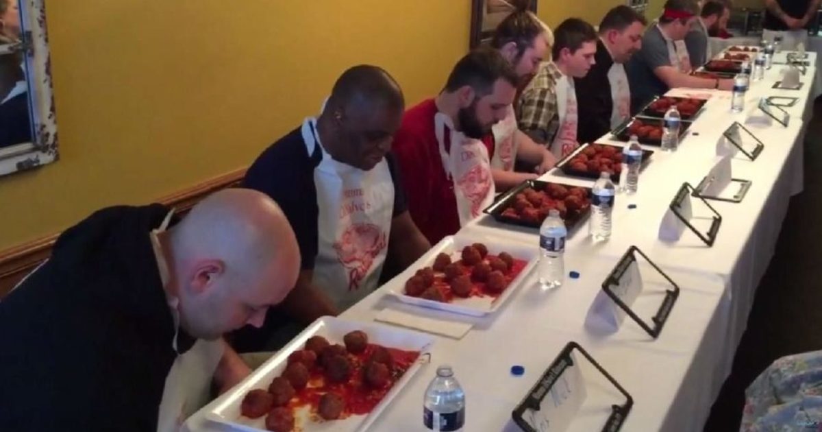 Planned2Give Mamma DiSalvo's 3rd Annual Meatball Eating Contest