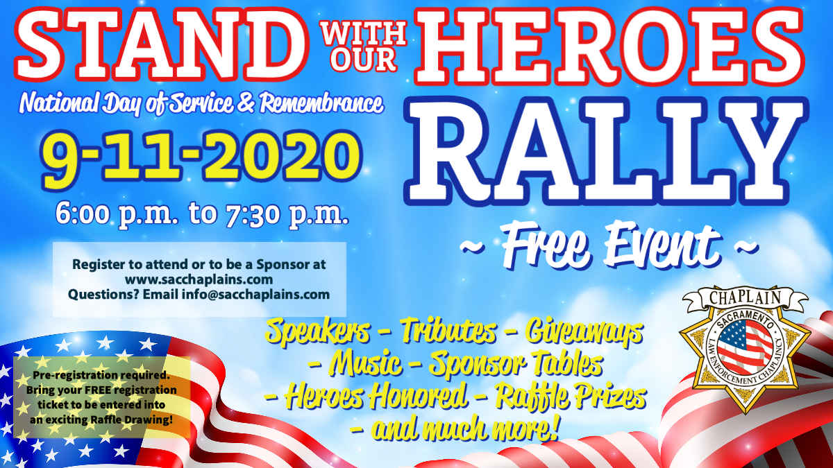 STAND WITH OUR HEROES RALLY ON 9/11 image