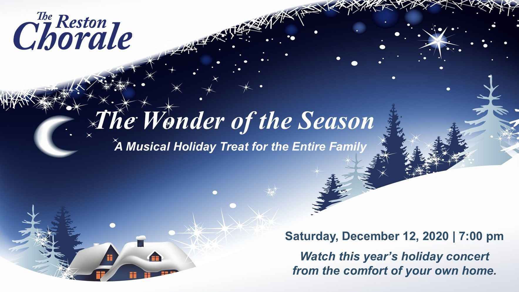 The Wonder of the Season Holiday Concert image