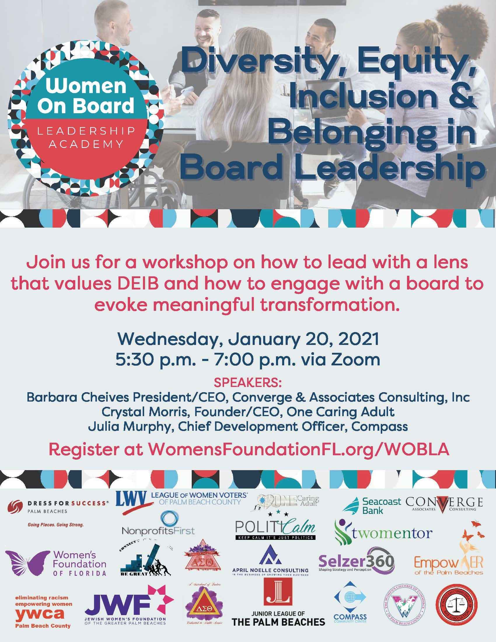 Women on Board Leadership Academy image