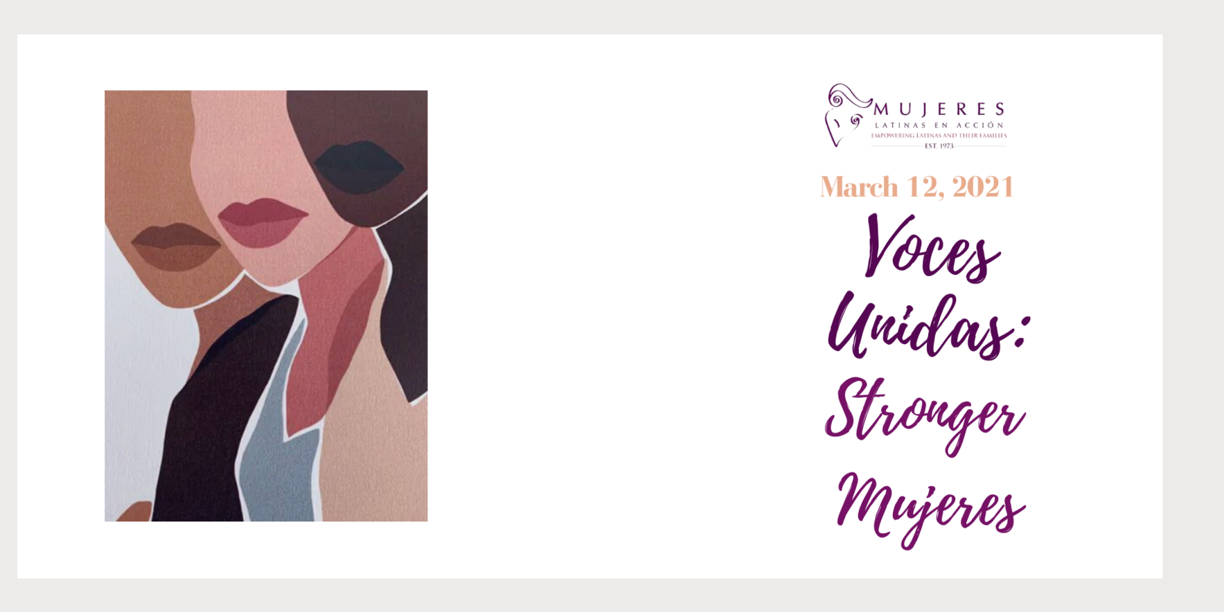 Voces Unidas 2021: Stronger Mujeres image