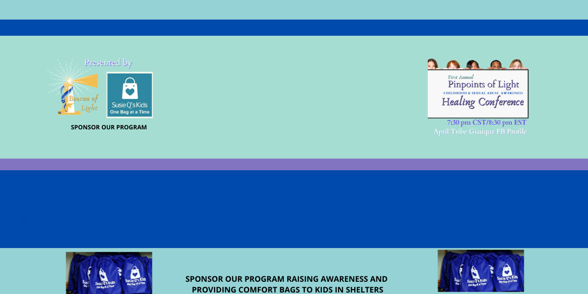 Sponsorship for Pinpoint of Light Childhood and Sexual Abuse Awareness Conference image