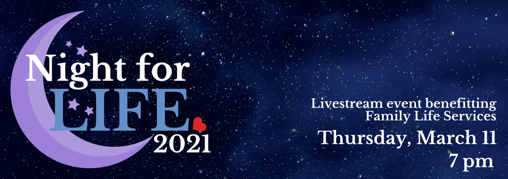 Night for Life Registration image