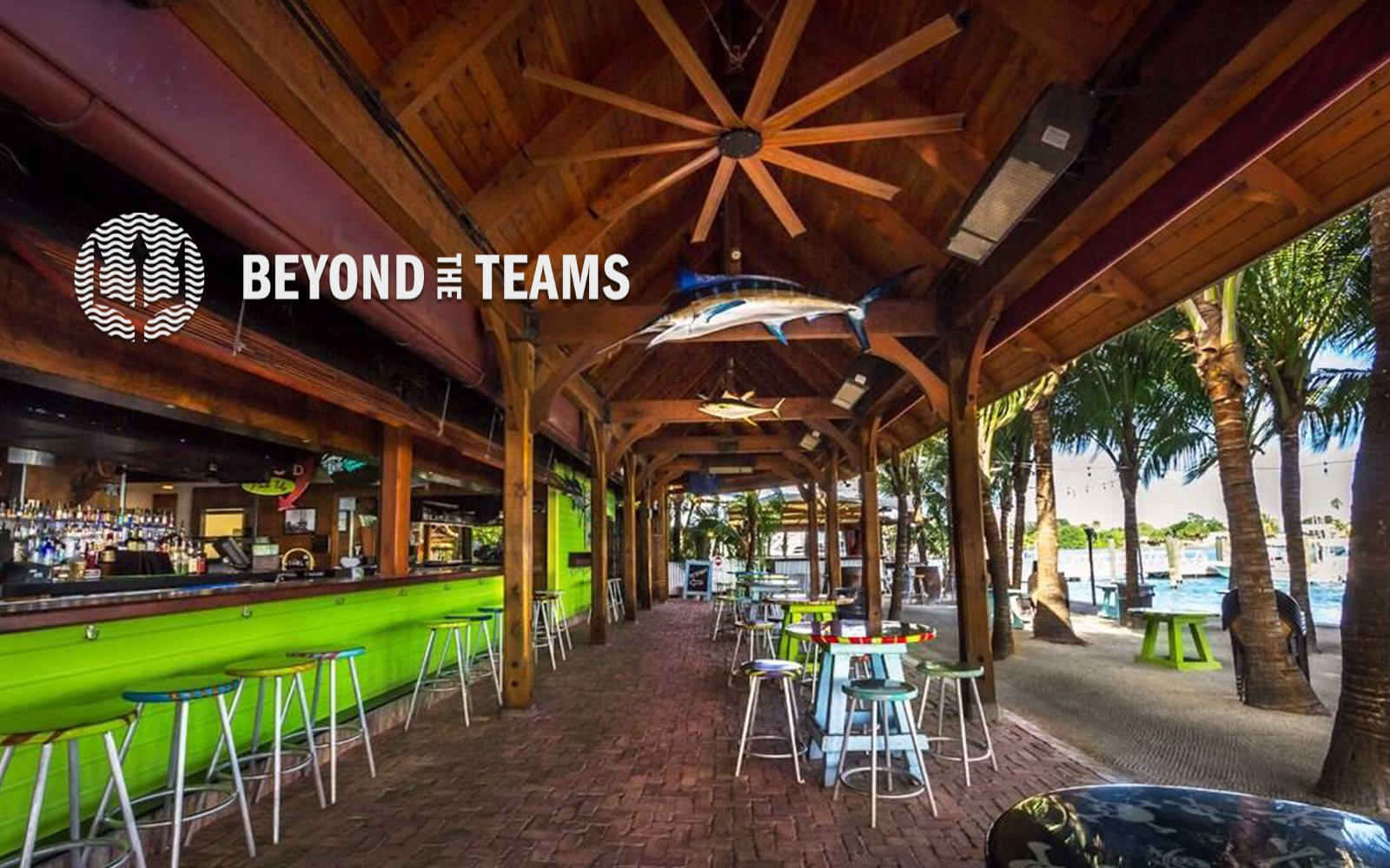Beyond the Teams Beyond Teams Meet & Greet Square Grouper Tiki Bar