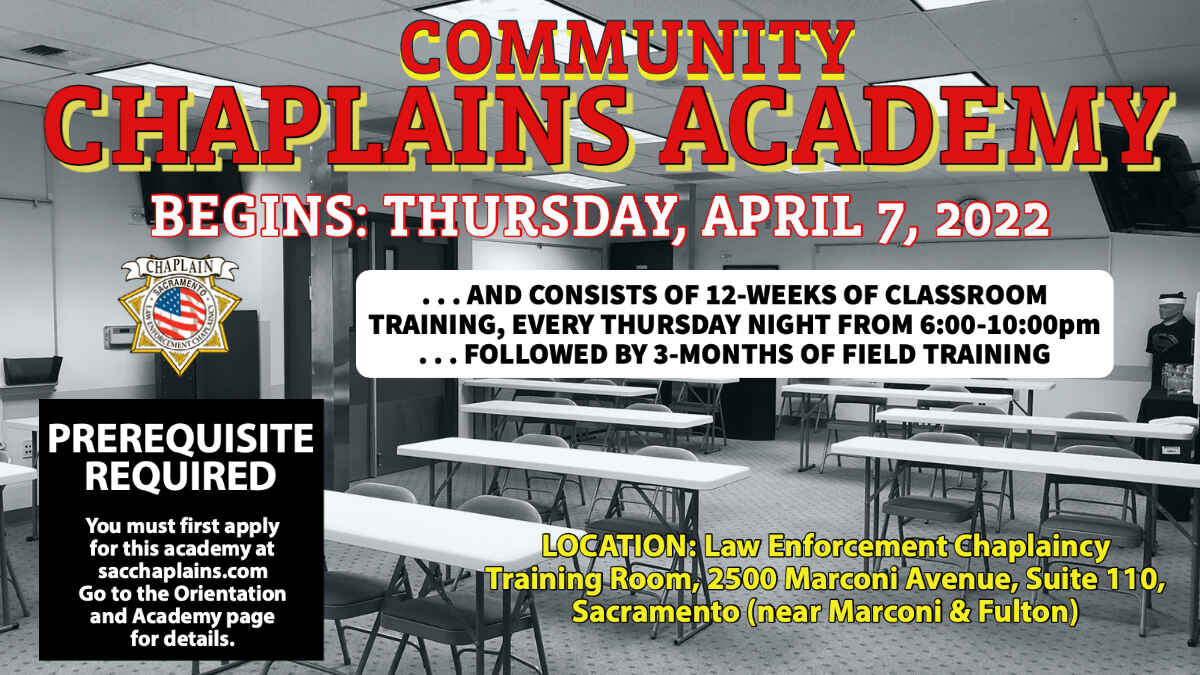 12-week Community Chaplains Academy 4-7-2022 image