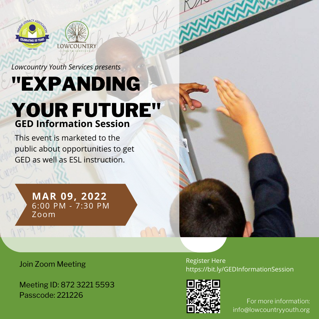 "Expanding Your Future" GED Information Session image