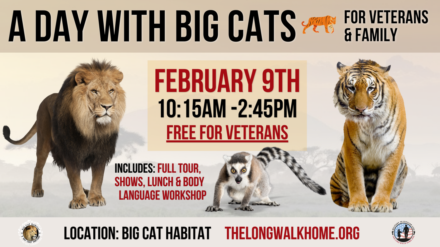 Big Cat Day- Feb 2022 image