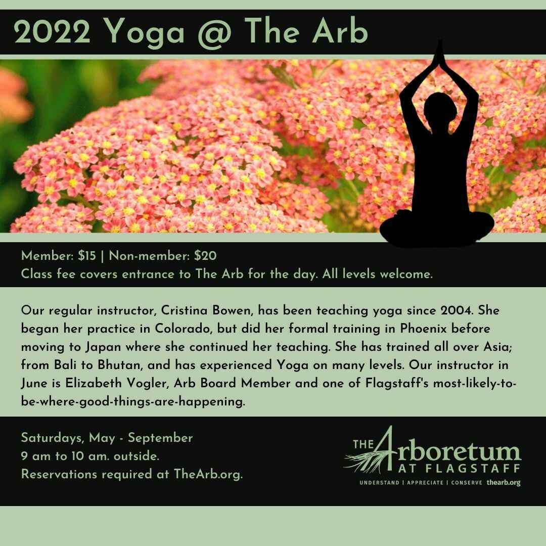 Member Ticket, Yoga @ The Arb, September 3, 2022 image