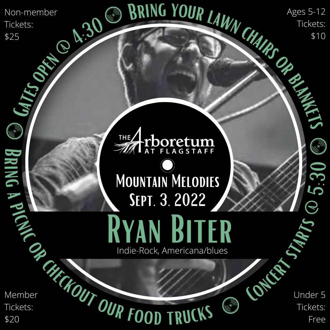 Non-Member Ticket - Mountain Melodies Concert #4 Ryan Biter image