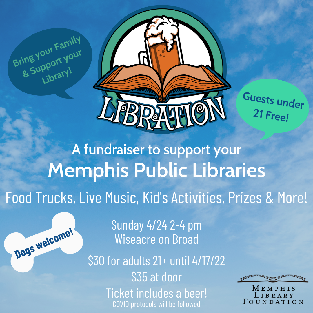 Libration! A Fundraiser for the Memphis Library Foundation image