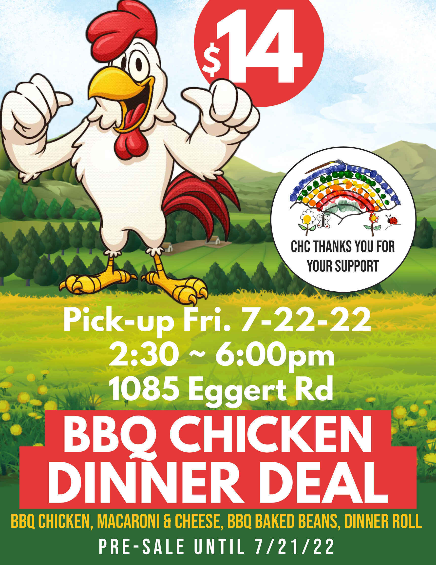 CHC Chicken BBQ Dinner Fundraiser image