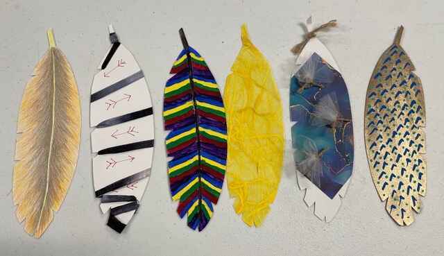 X 2022-A4 - The Feather Project: Making Feathers - 10/1 image