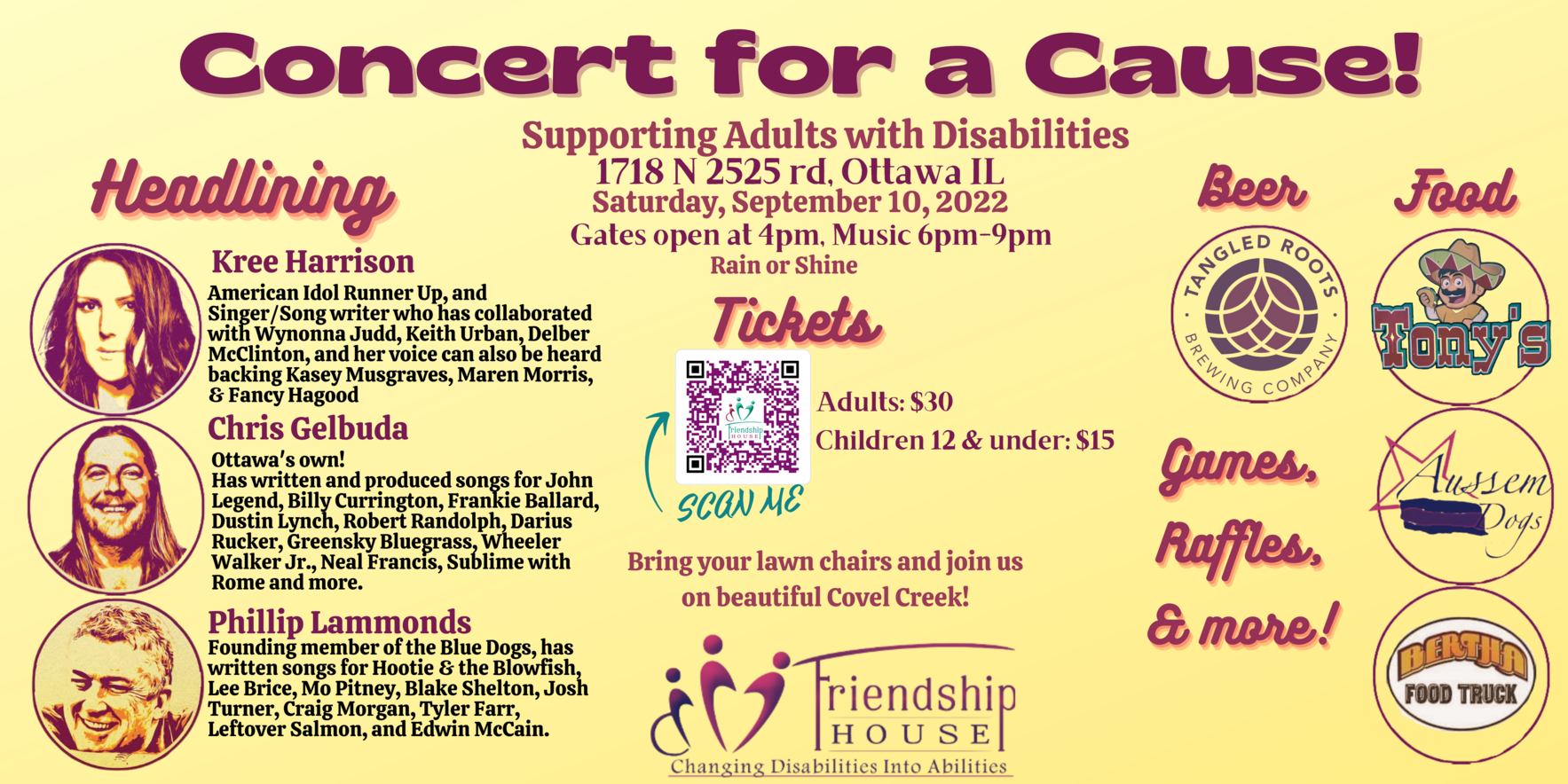 Concert for a Cause! image