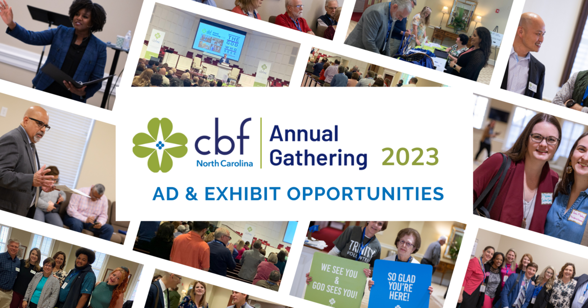 CBF of North Carolina Support CBFNC Annual Gathering 2023