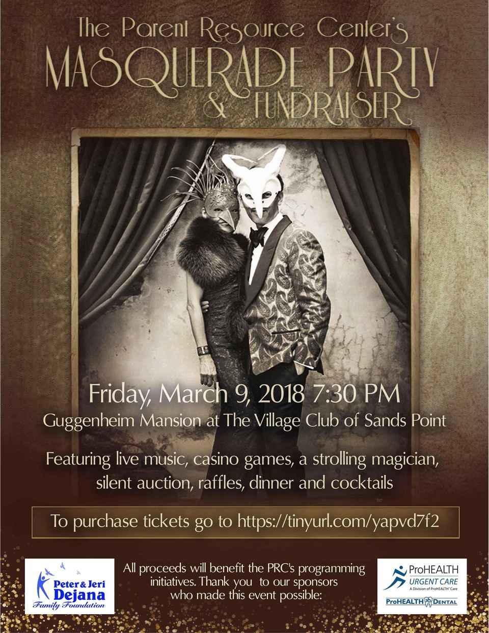 PRC Masquerade Gala Fundraiser image