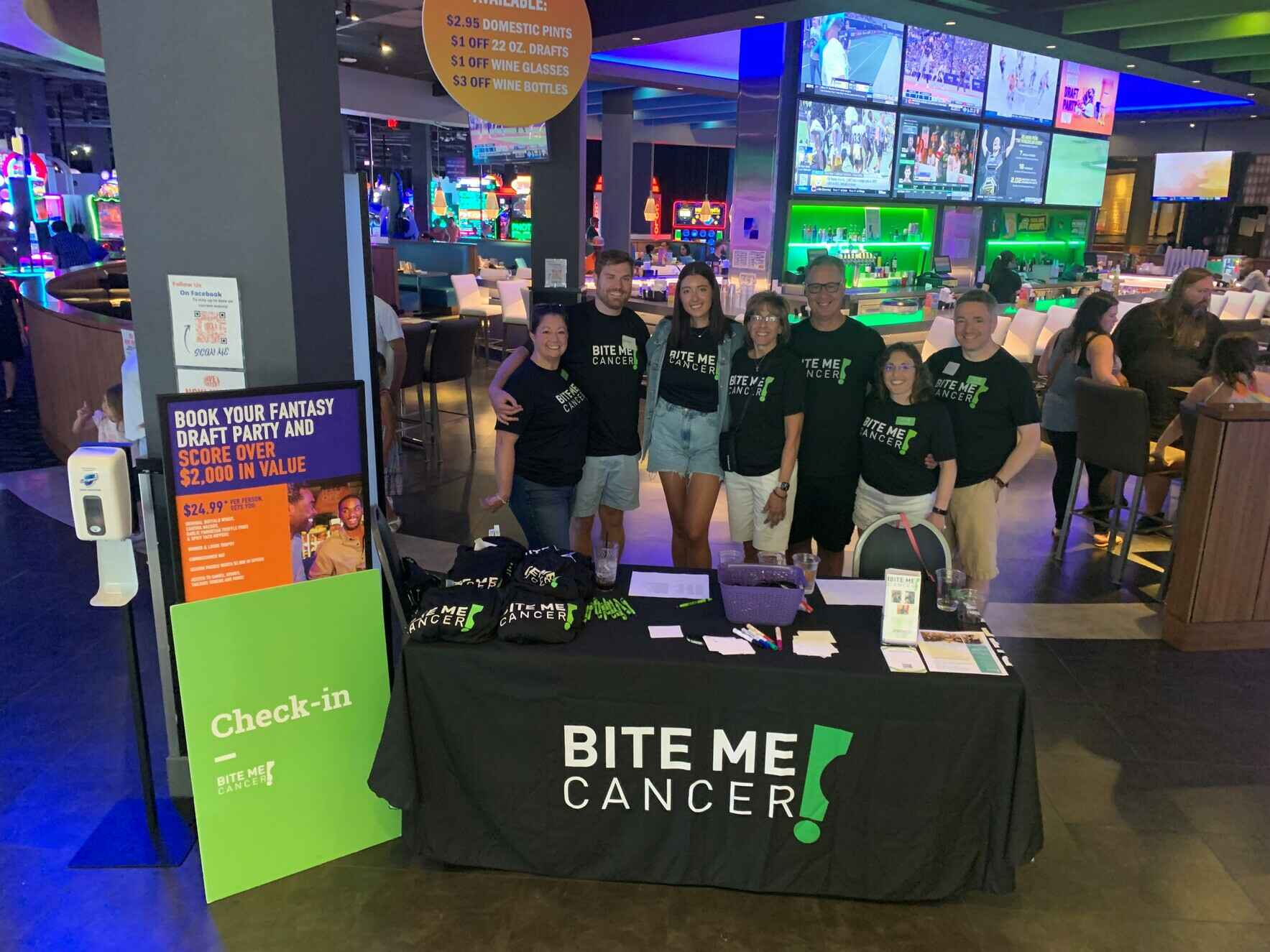 Bite Me Cancer at Dave & Busters to Celebrate Teen Cancer Awareness Week image
