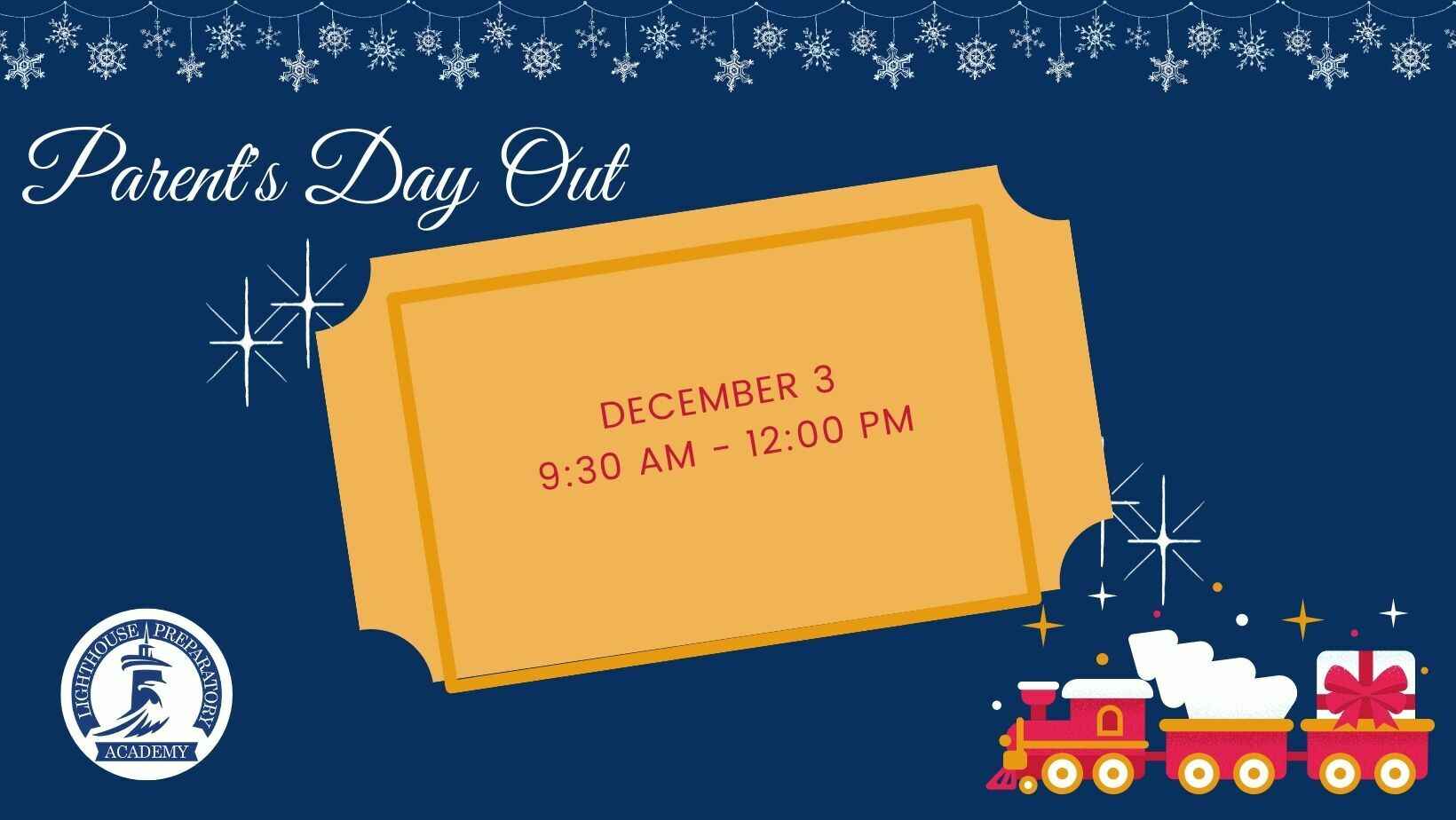 Parents' Day Out w/Polar Express image
