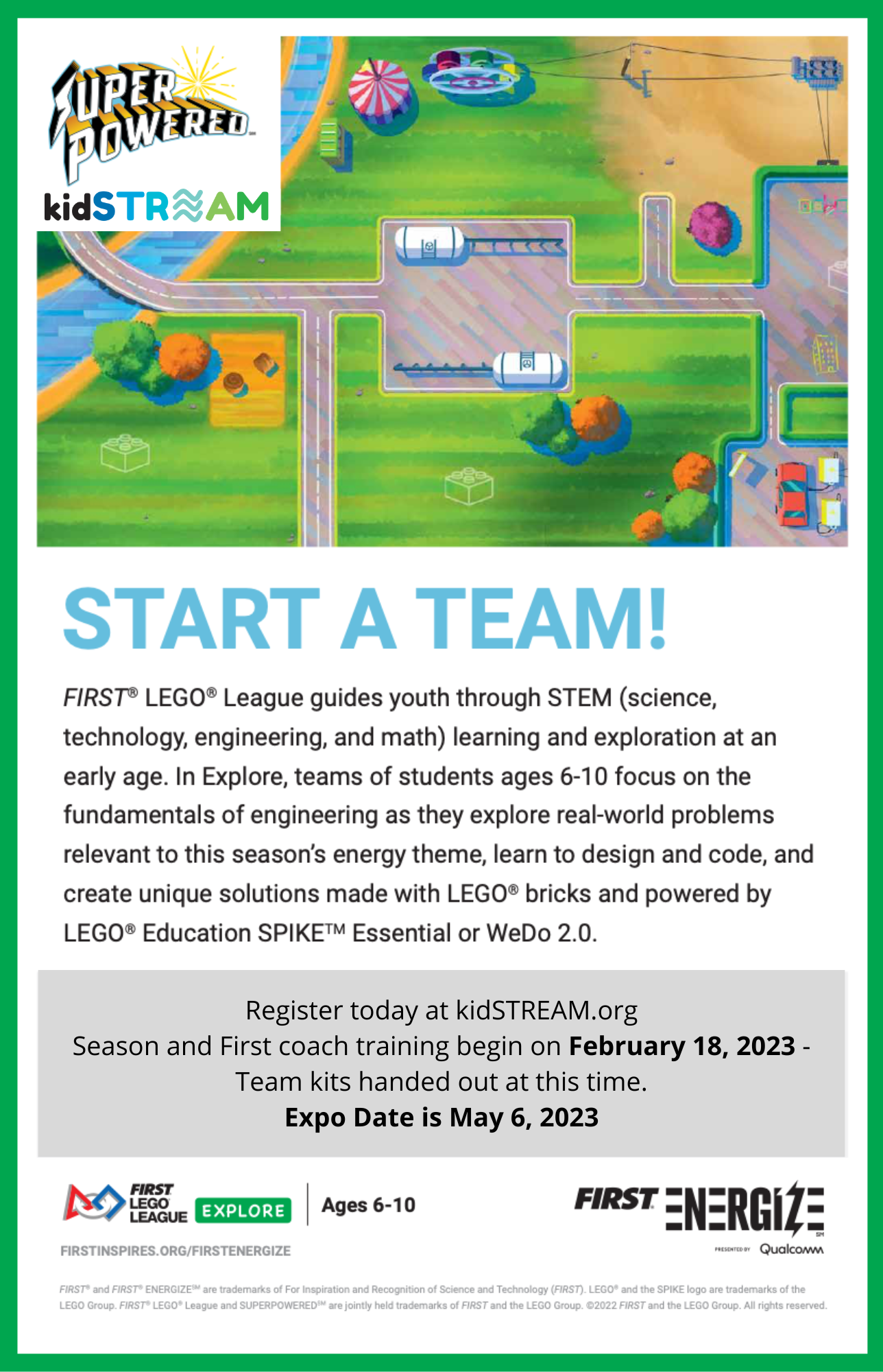 FIRST LEGO League Explore 2023 - Early Bird image