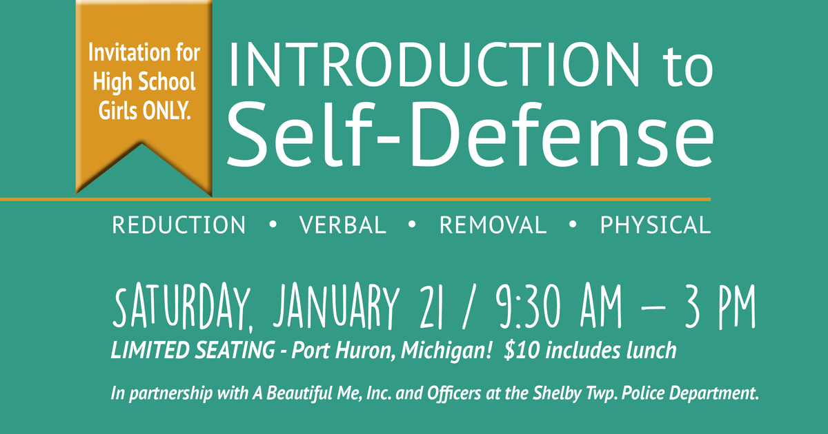 A BEAUTIFUL ME Introduction to SelfDefense / Port Huron 10