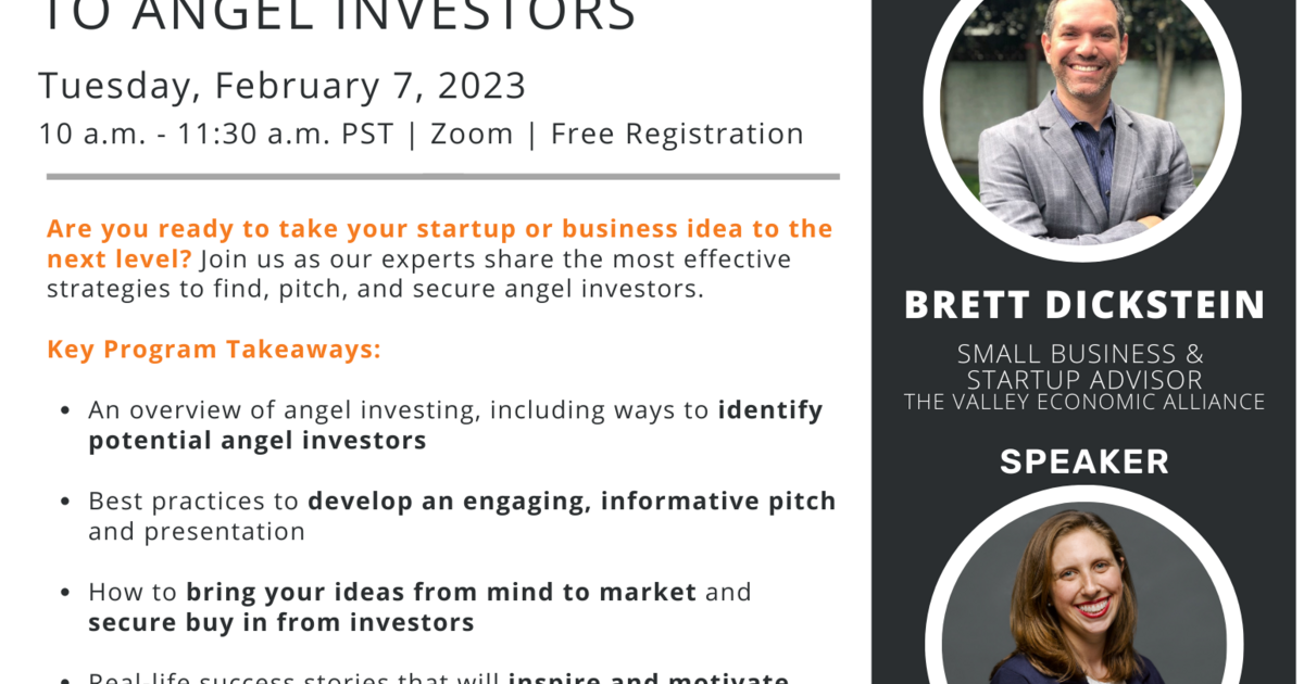 The Valley Economic Alliance 02 07 23 Next Level Growth Pitching