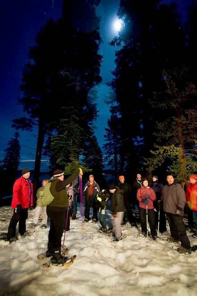 Nighttime Guided Snowshoe Tour - March 2023 image
