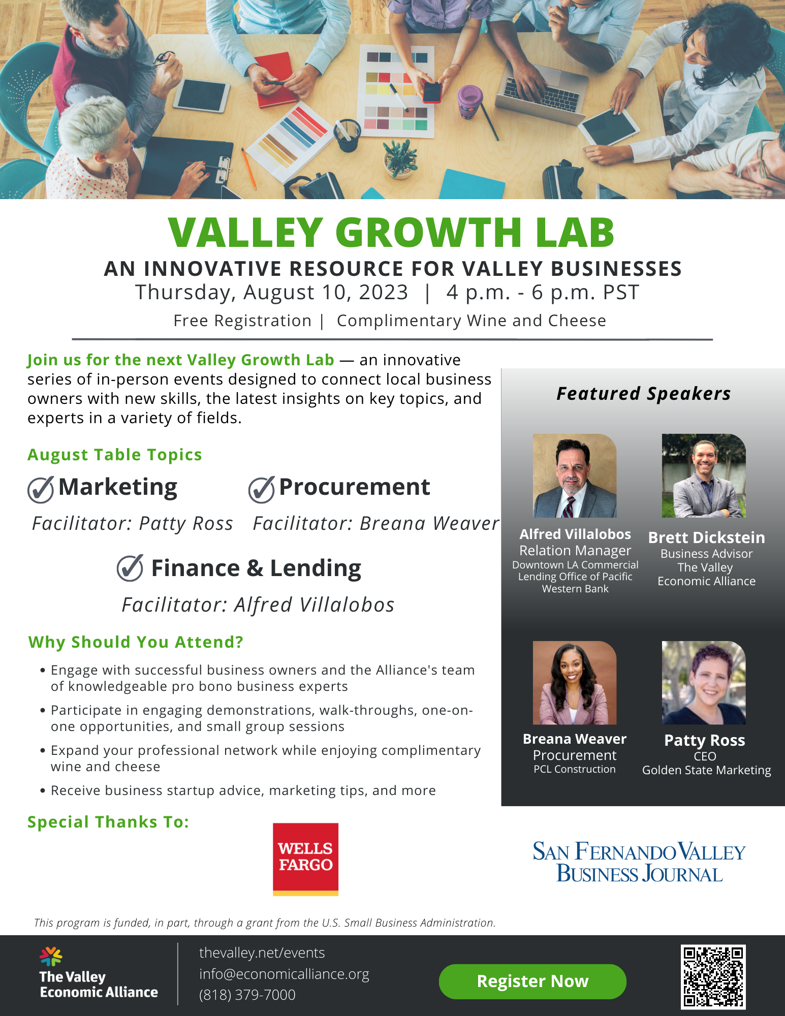 8-10-23 VALLEY GROWTH LAB 4-6 PM image
