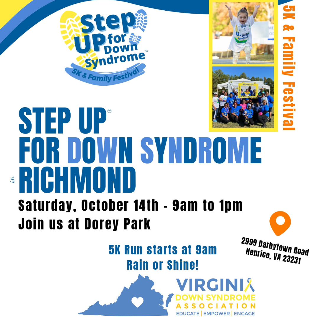 RVA Step Up for Down Syndrome - Community Resource Fair Registration 2023 image