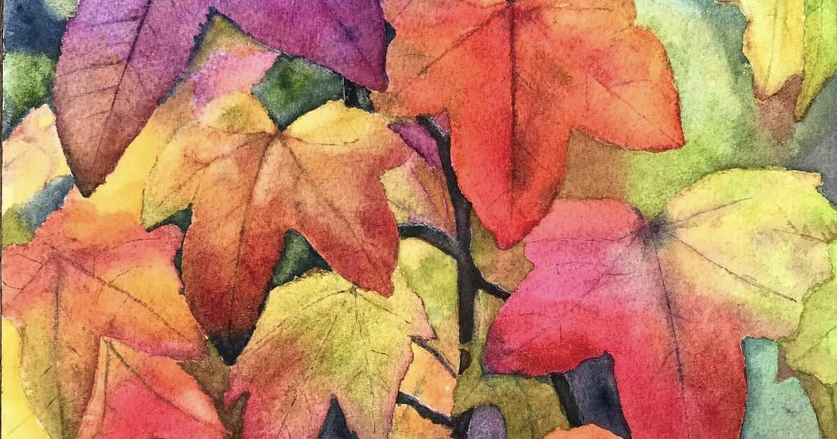 Virginia Beach Art Center Inc X 2023A4 Watercolor Painting