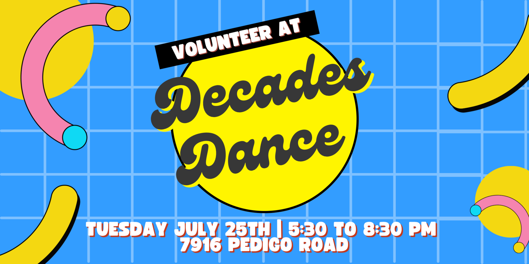Volunteer for Decades Dance image