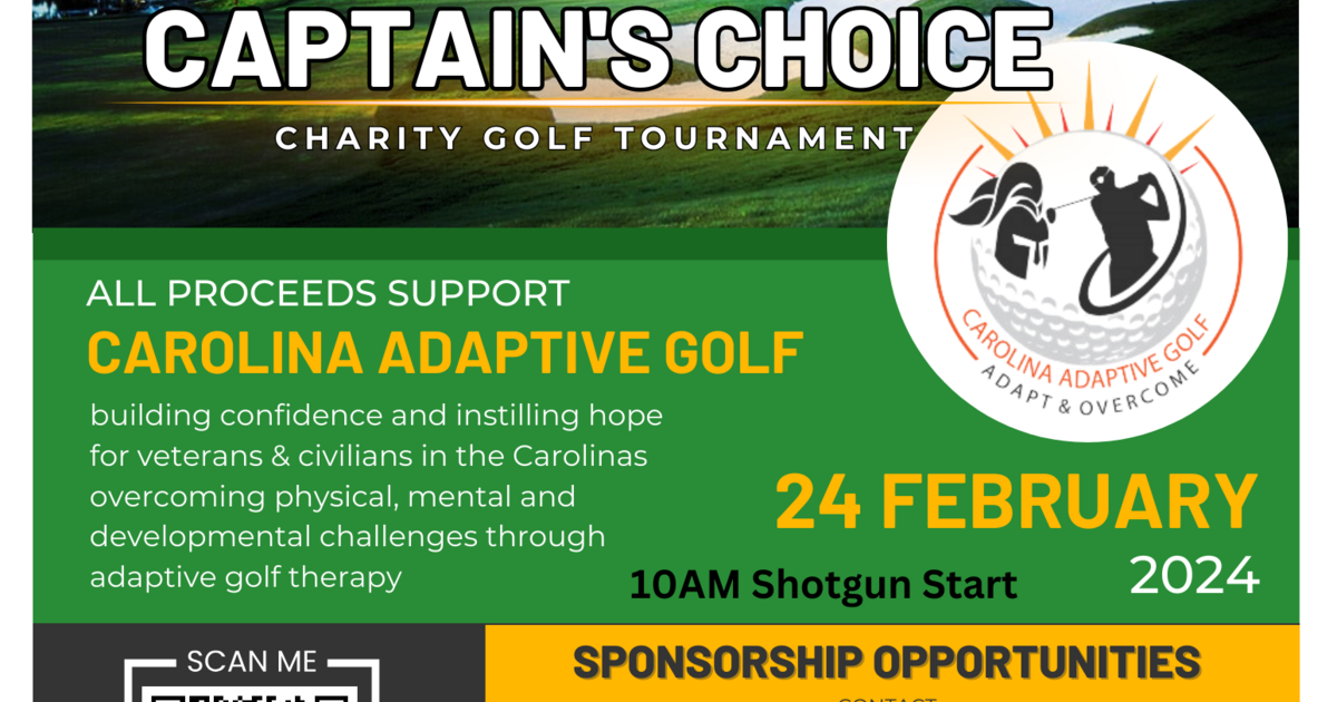 Carolina Adaptive Golf TPC Myrtle Beach Captain's Choice Charity