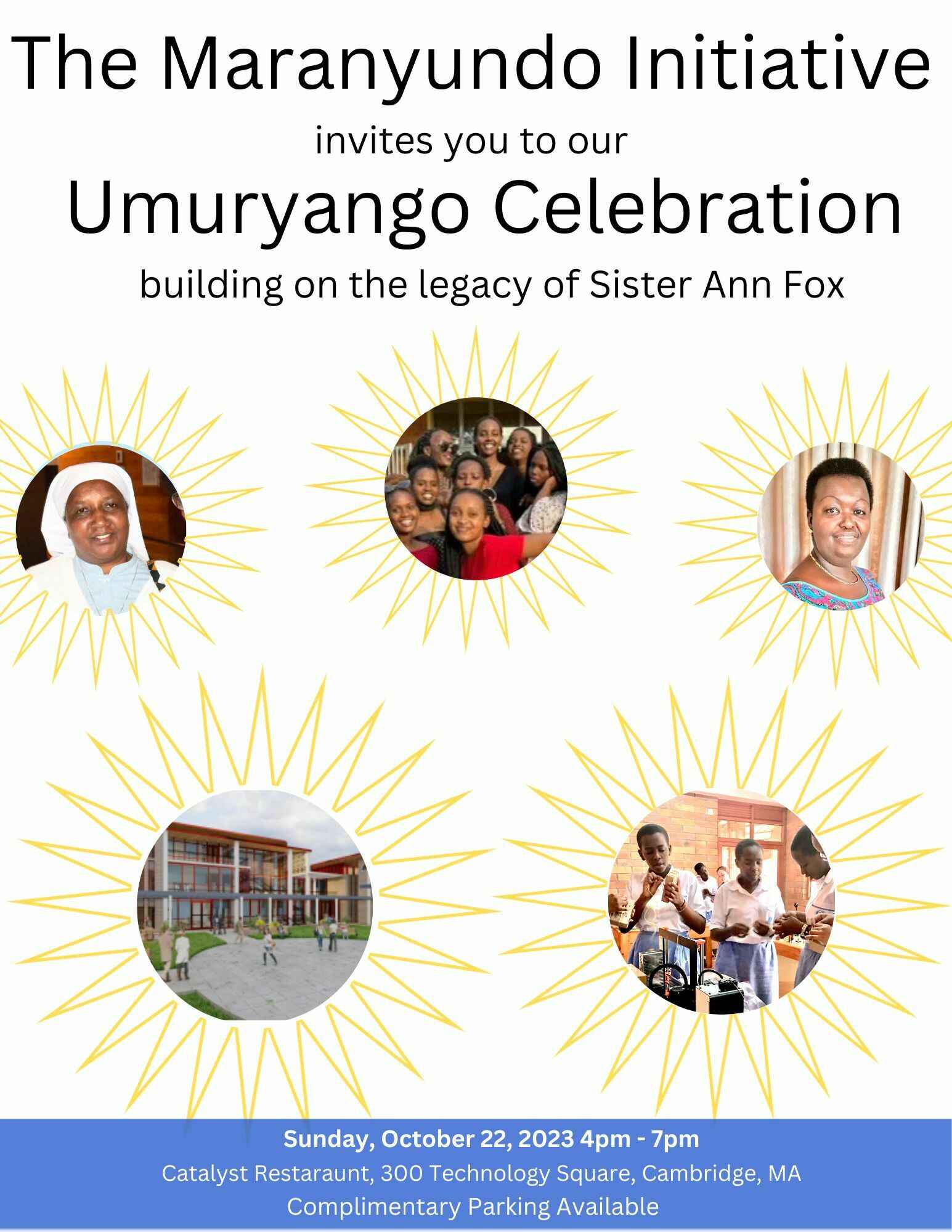 Maranyundo 'Umuryango' Event - Building on the dreams of Sister Ann and this community! image