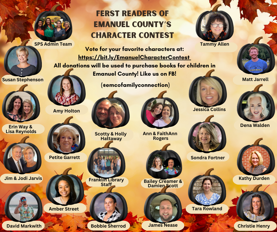Ferst Readers of Emanuel County Character Contest image