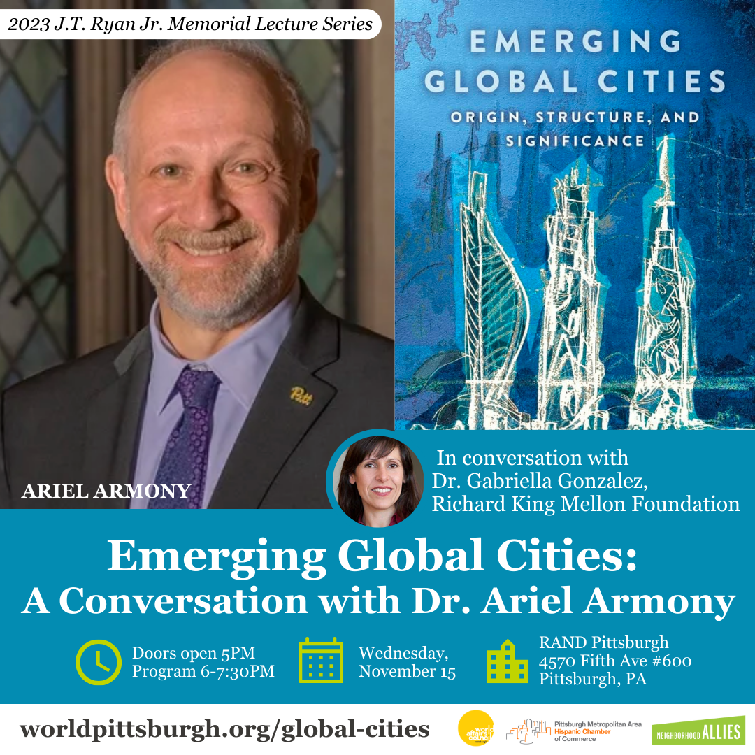 Emerging Global Cities: A Conversation With Dr. Ariel Armony [REGISTRATION CLOSED] image