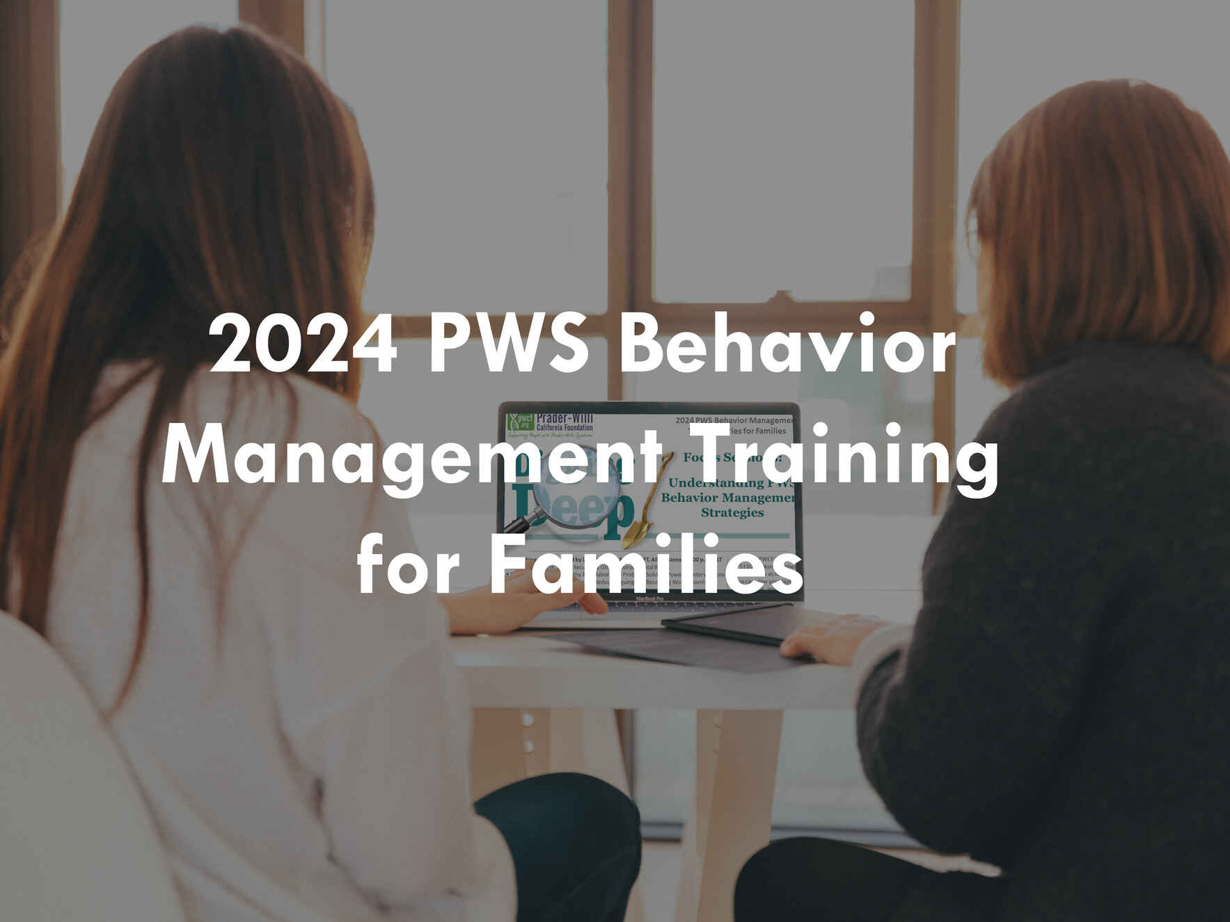 2024 PWS Behavior Management Training for Families  image