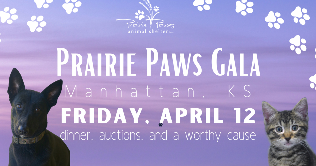 Prairie Paws Animal Shelter, Inc. Prairie Paws Manhattan Gala 2024