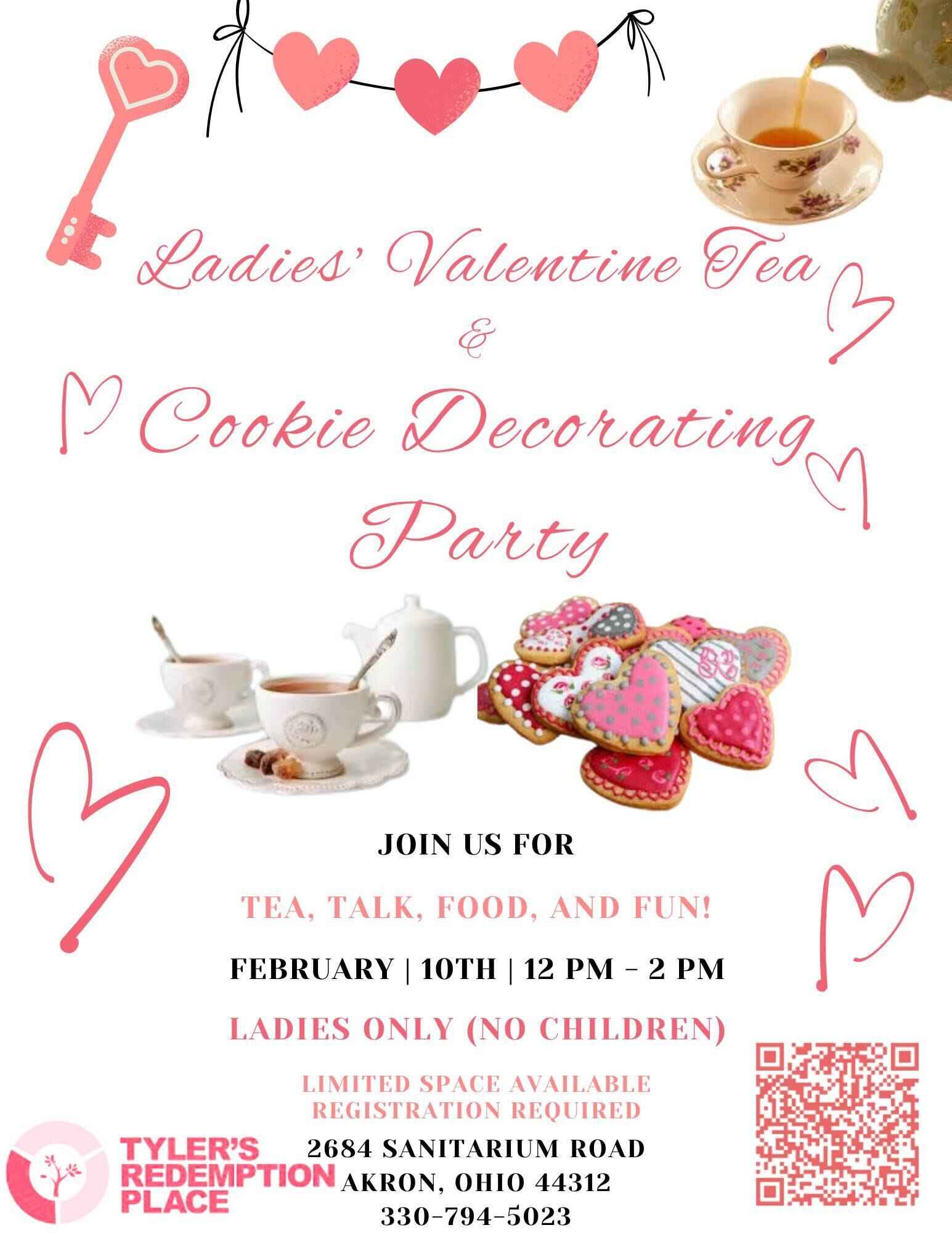 Ladies' Valentine Tea and Cookie Decorating Party image