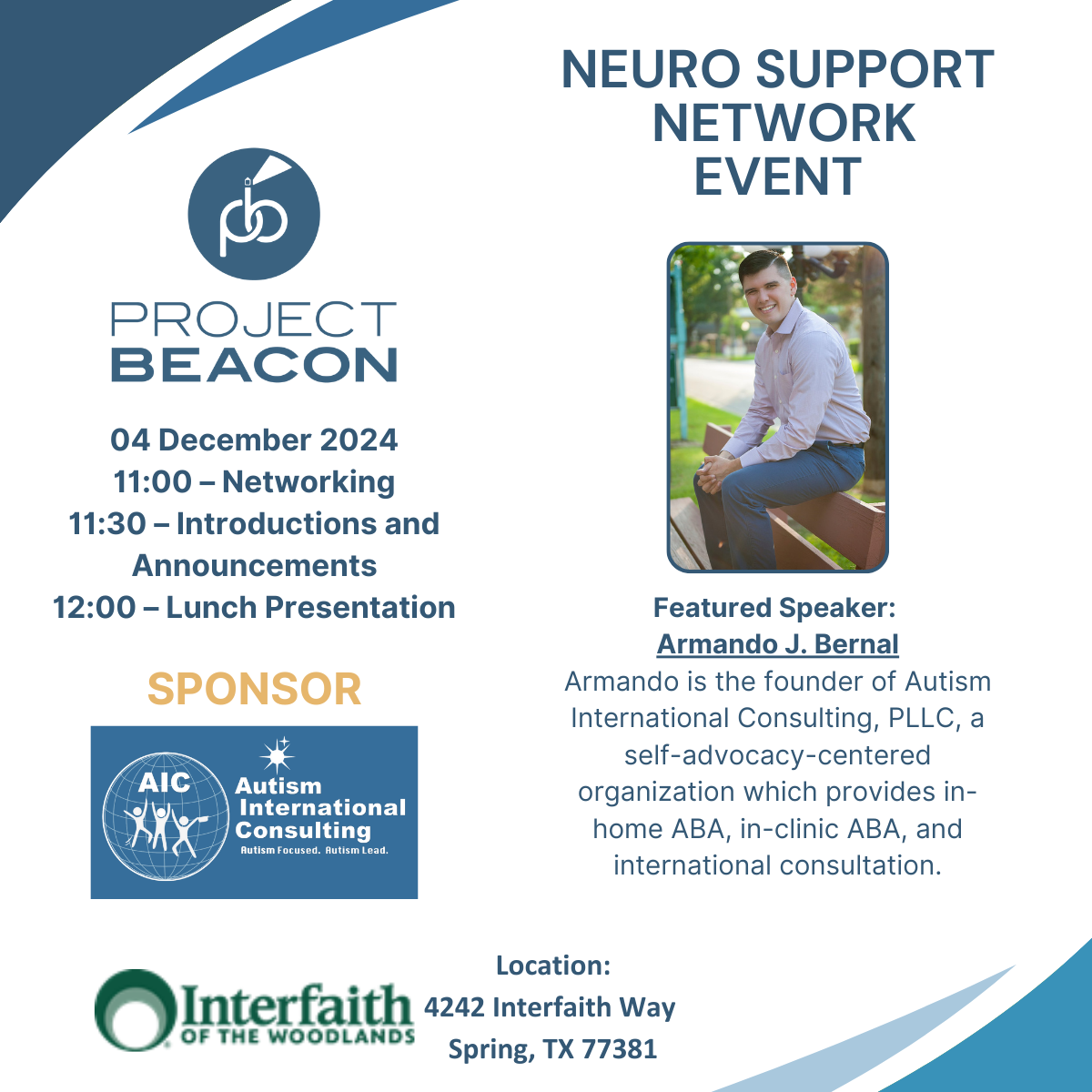 Neuro support  network event  image