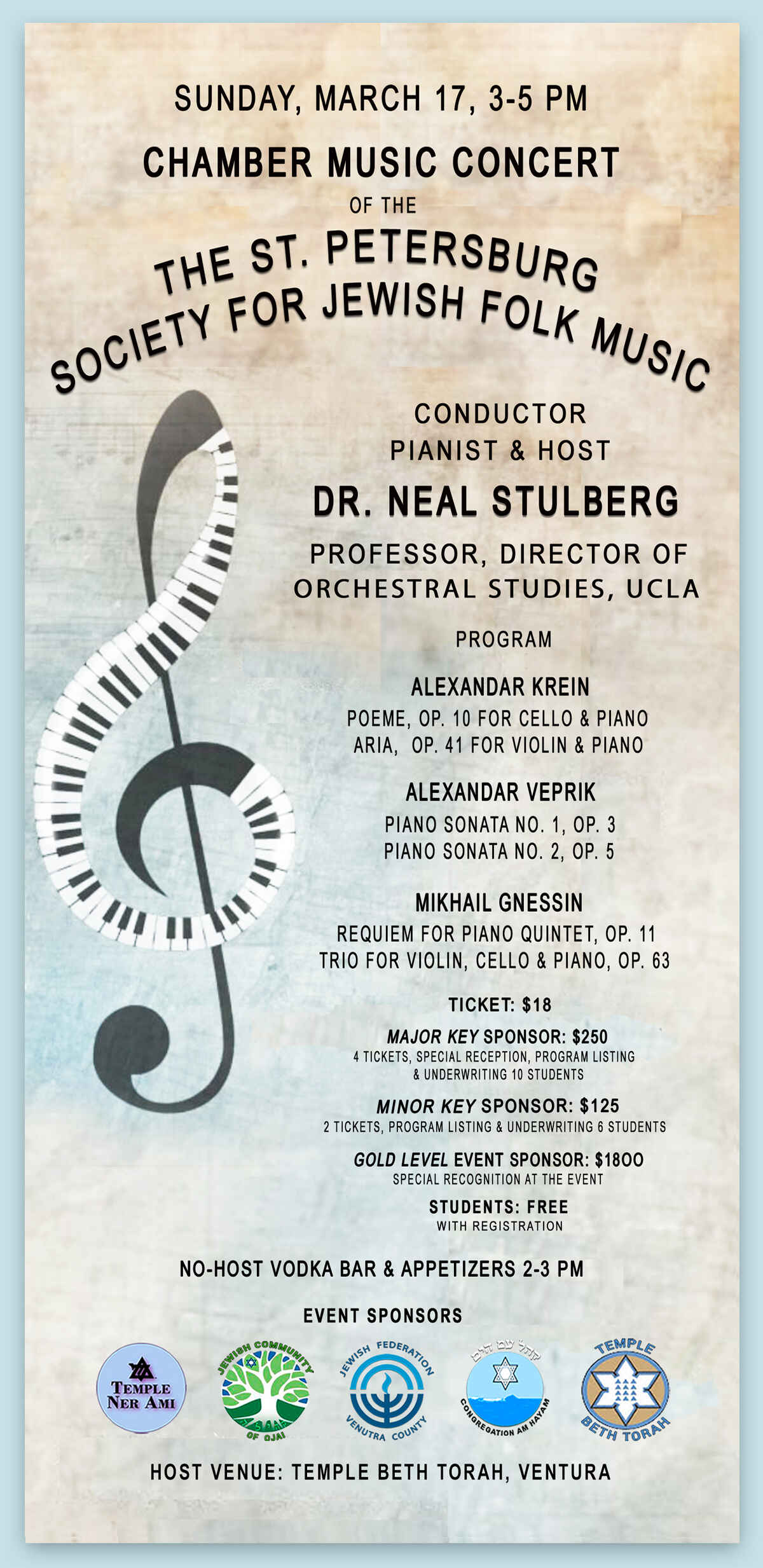 Jewish Folk Music Concert image