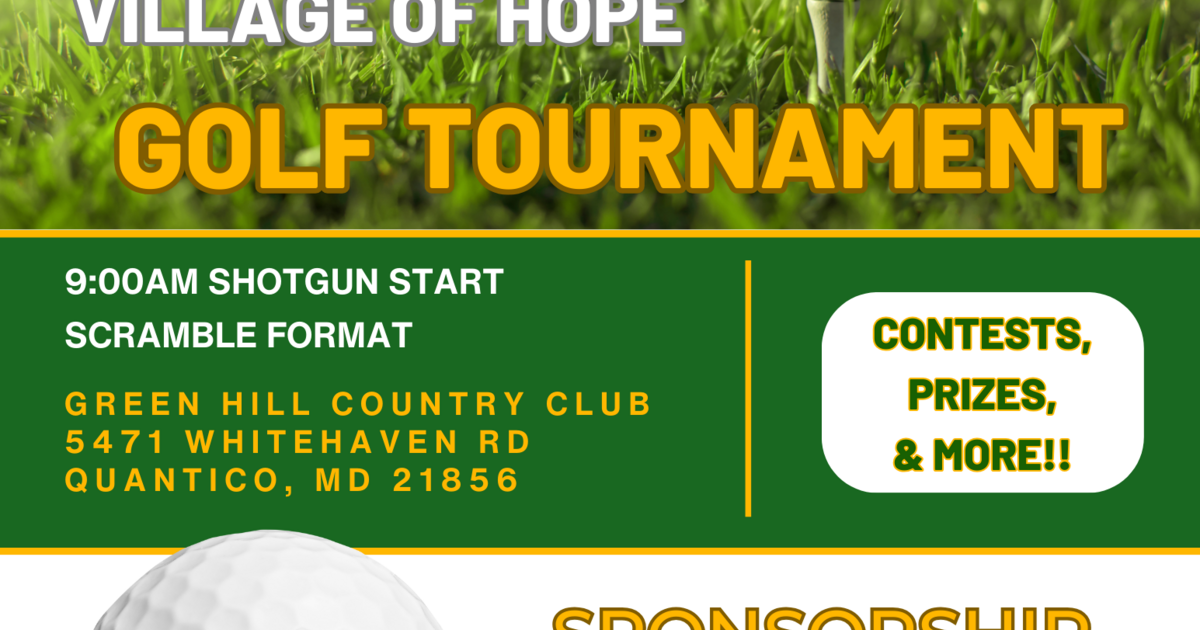 Village of Hope Inc 2nd Annual Village of Hope Golf Tournament