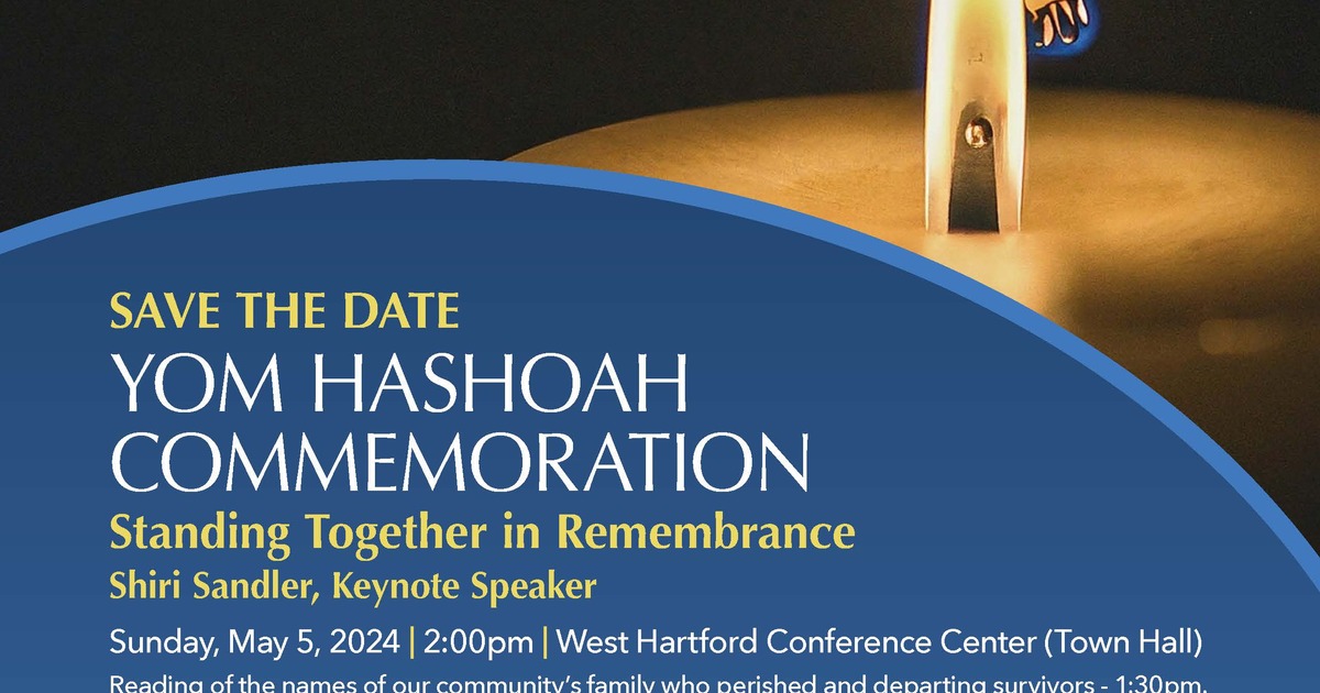 Yom Hashoah Commemoration - Standing Together in Remembrance