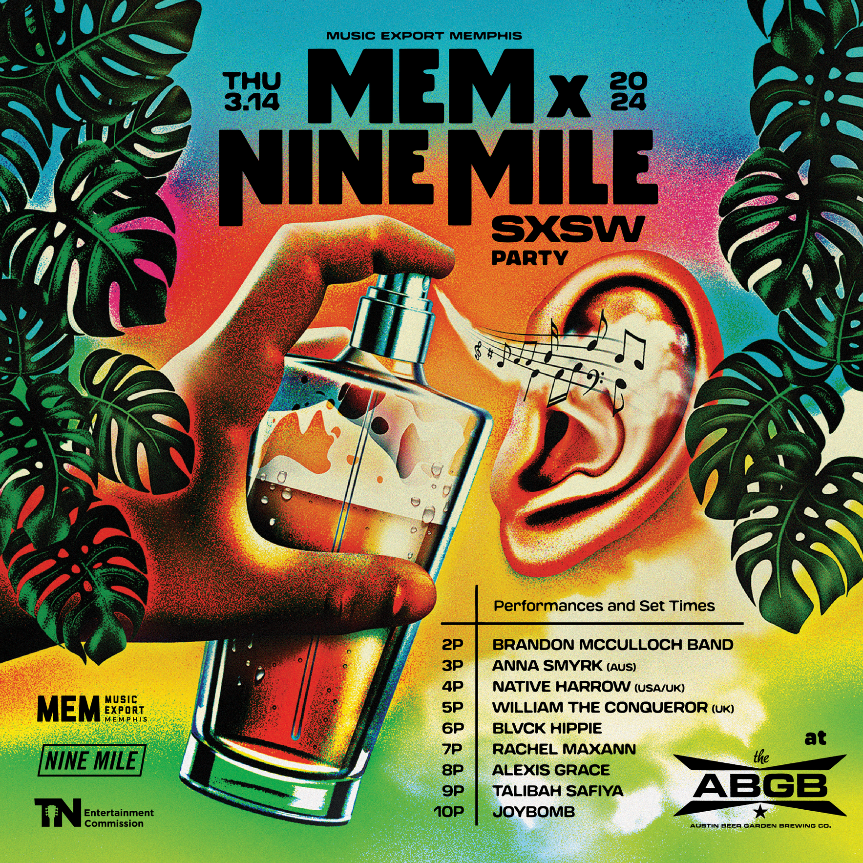 MEM x Nine Mile SXSW Day Party image