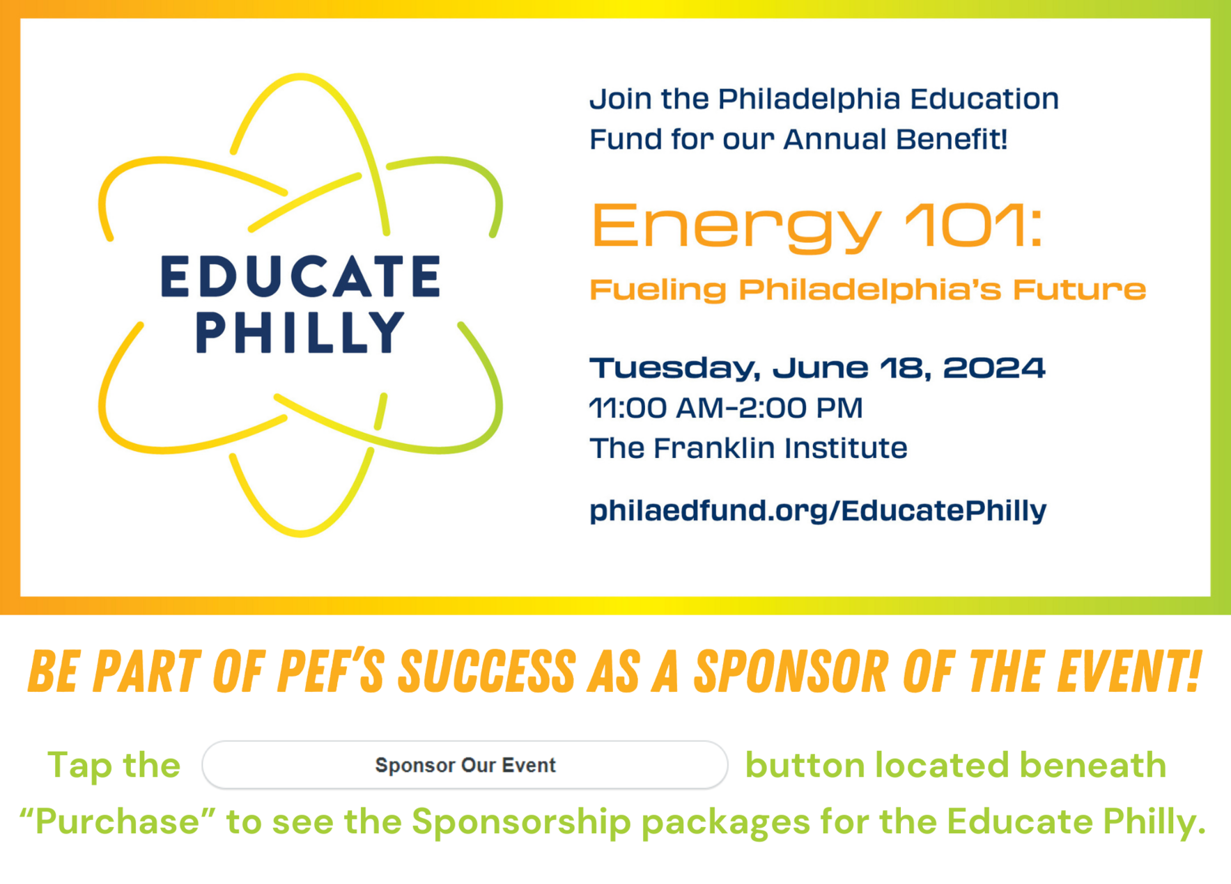 Educate Philly 2024: Benefit Luncheon & Master Class image
