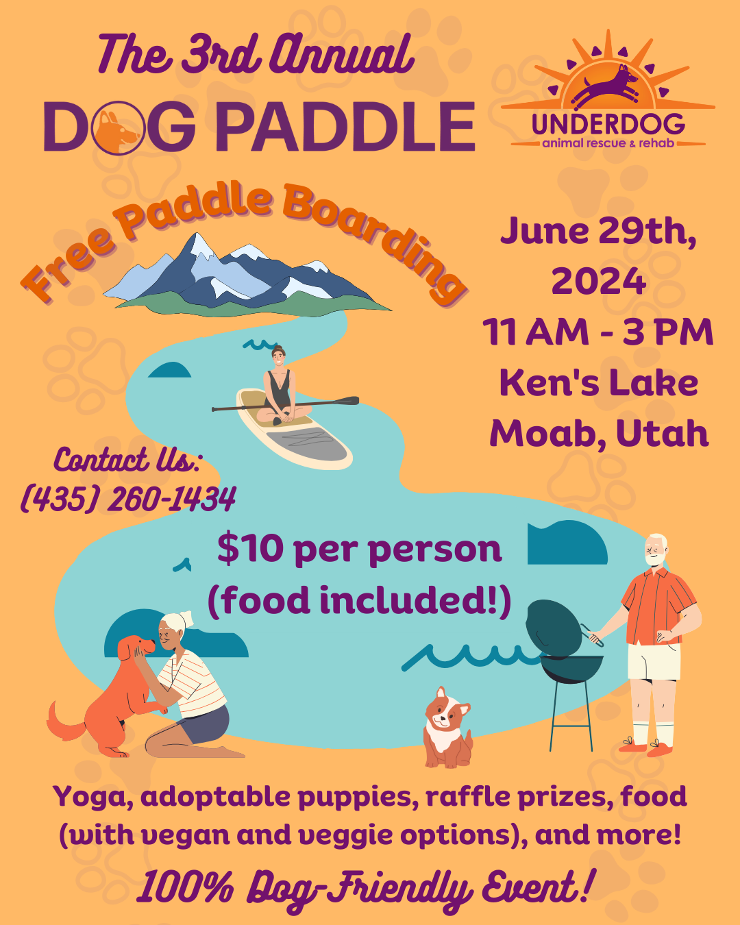 3rd Annual Dog Paddle image