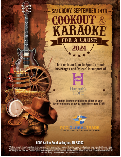 Karaoke & Cookout for a Cause image