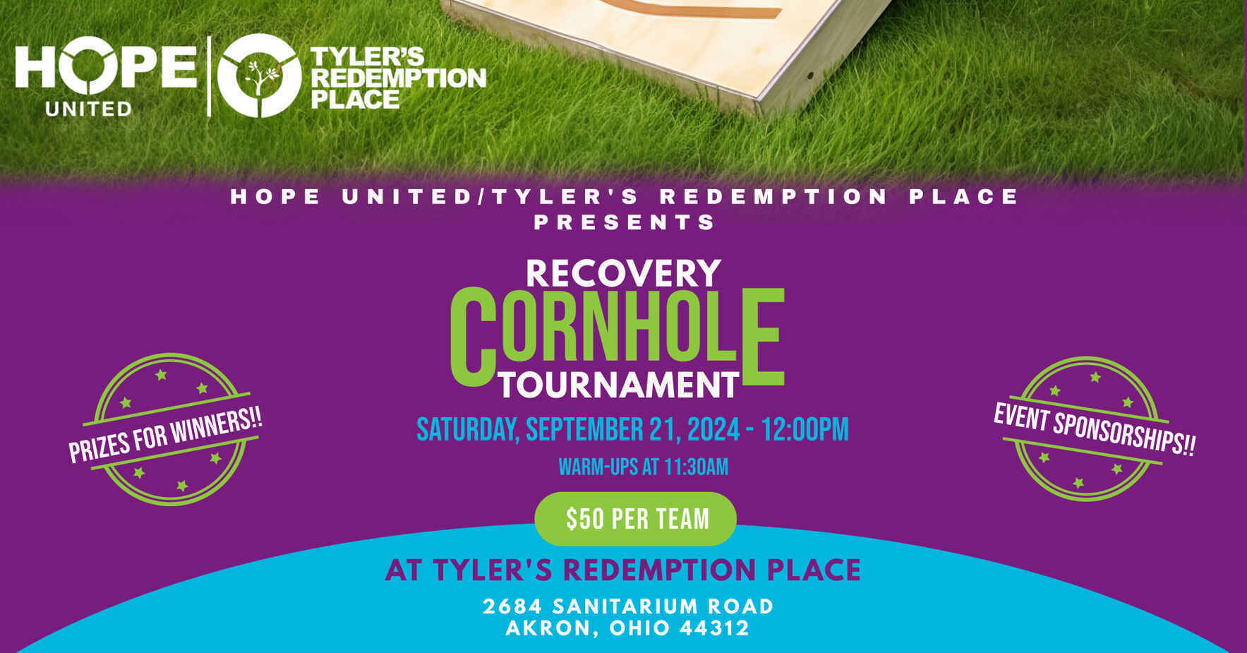 2024 Recovery Cornhole Tournament  image