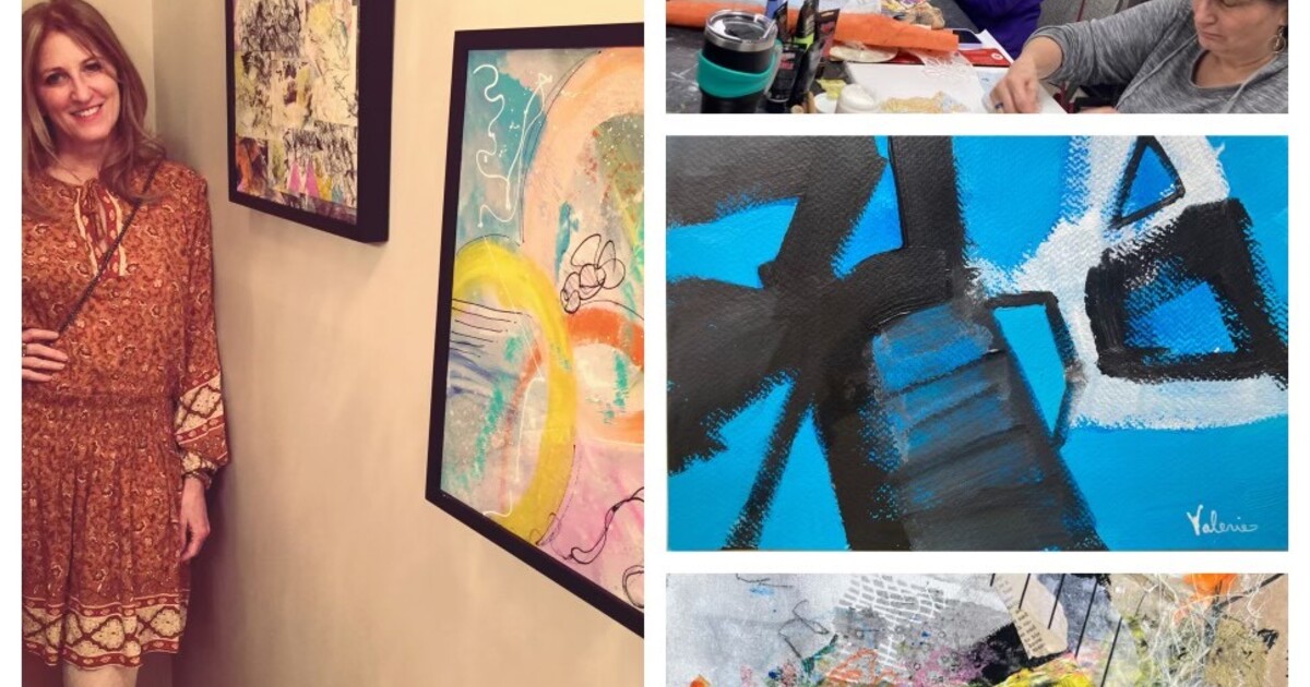 Virginia Beach Art Center Inc 2024A4 Building An Abstract with